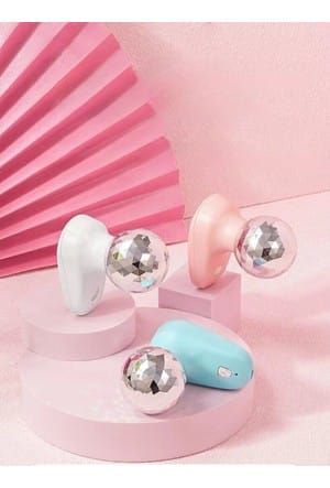 Mini USB Rechargeable Handheld Massager – 6 Vibration Levels for Muscle Relief & Relaxation Random Colors