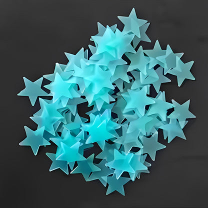 Pack of 400 Glow In The Dark Stars | Luminous Wall Stickers for Kids Room & Ceiling Decor
