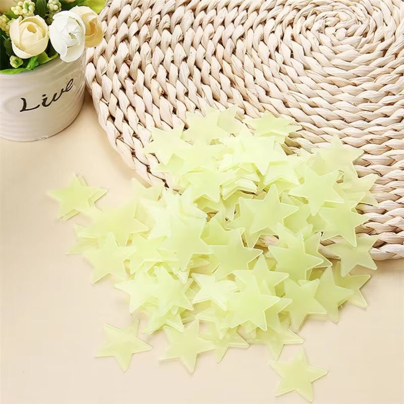 Pack of 400 Glow In The Dark Stars | Luminous Wall Stickers for Kids Room & Ceiling Decor