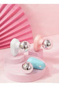 Mini USB Rechargeable Handheld Massager – 6 Vibration Levels for Muscle Relief & Relaxation Random Colors