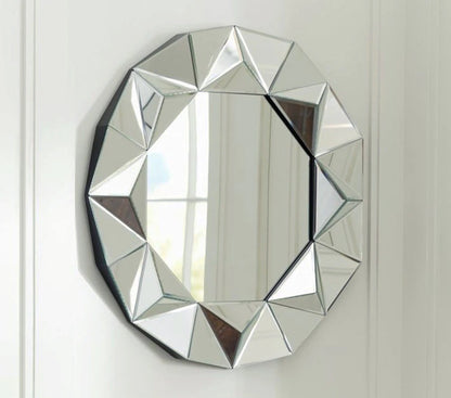 Modern Venetian Wall Mirror – Decorative Vanity Art Mirror for Living Room, Bedroom & Hallway