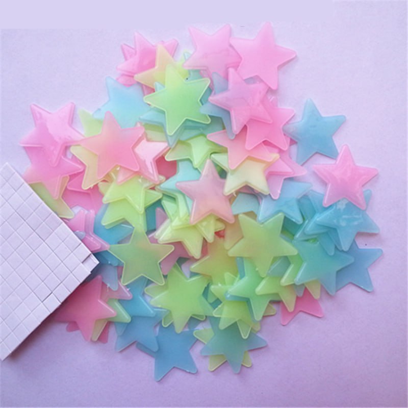 Pack of 400 Glow In The Dark Stars | Luminous Wall Stickers for Kids Room & Ceiling Decor