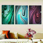 Set of 3 Sky Sticky Canvas – Self-Adhesive Wall Frames for Home Decor